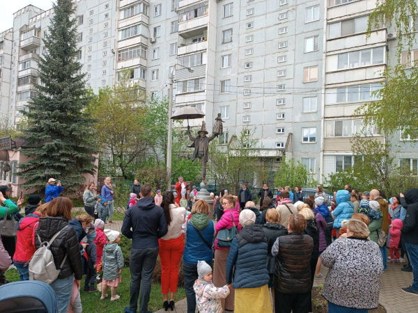 Запуск фонтана в сквере театра кукол «Огниво» Театр Кукол Огниво Мытищи