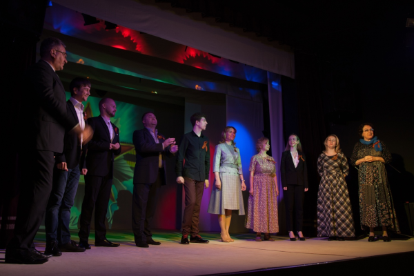 Чествование ветеранов войны в театре «Огниво» Театр Кукол Огниво Мытищи