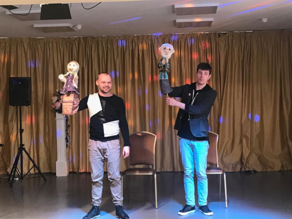 Артисты театра «Огниво» посетили Культурно-информационный центр «Леонидовка» Театр Кукол Огниво Мытищи