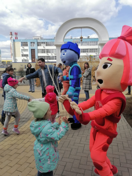 Открытие фонтана Оле-Лукойе в сквере театра «Огниво» Театр Кукол Огниво Мытищи