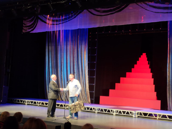 Участие актеров театра в юбилейном вечере Игоря Шаповалова Театр Кукол Огниво Мытищи