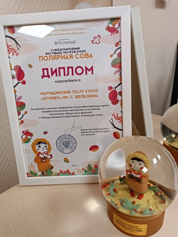  Театр Кукол Огниво Мытищи