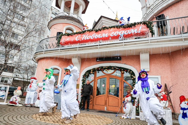 Состоялось открытие нашего III Мытищинского фестиваля «Город Снеговиков»! ❄️✨ Театр Кукол Огниво Мытищи