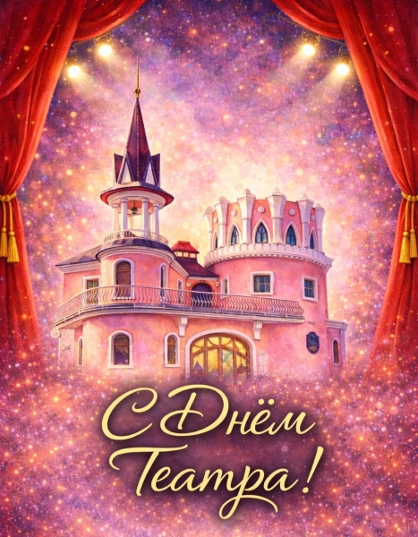 Поздравляем с Всемирным днём театра !!! Театр Кукол Огниво Мытищи