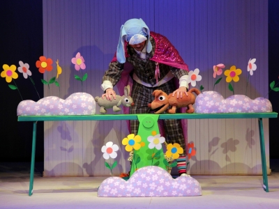 Заяц, Лиса и Петух Театр Кукол Огниво Мытищи